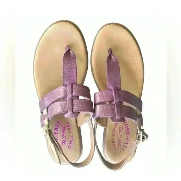 Kork-Ease Strappy Sandals Pink Metallic - Picture 5 of 8